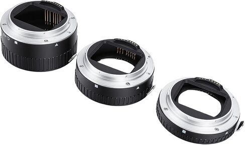 Diyeeni Macro Extension Tube Set for EF EFS Lens DSLR Cameras 13mm 21mm 31mm Extension Tubes with Auto Focus Electronic Contacts for Macro Photography in Kuwait
