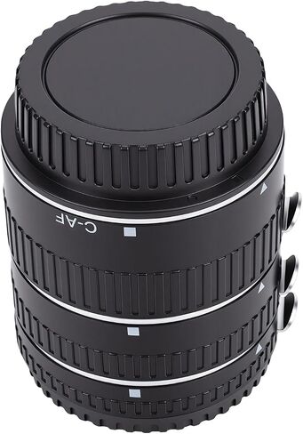 Diyeeni Macro Extension Tube Set for EF EFS Lens DSLR Cameras 13mm 21mm 31mm Extension Tubes with Auto Focus Electronic Contacts for Macro Photography in Kuwait
