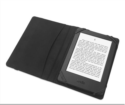 Book Style Pu Leather Case Cover for 6" ebook Reader Case Cover for Sony/kobo/Pocketbook/Nook/tolino 6inch ebook Reader (Black) in Saudi Arabia