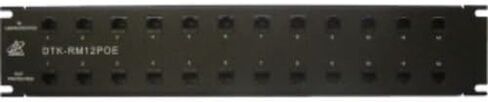 DITEK Surge Protection DTK-RM12POE Rack Mount PoE Surge PROTECTIO12 Port, 2 in Kuwait
