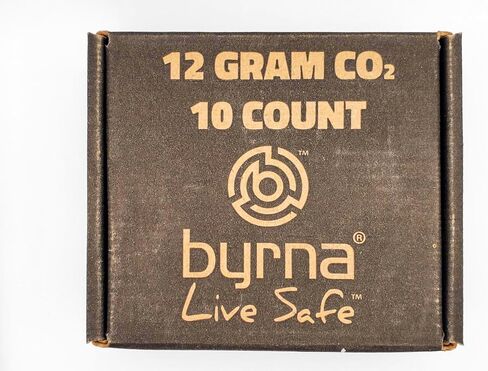 Byrna 12 Gram CO2 + Oiler Cartridges | 10 Count Pack | for Byrna LE/CLXL/HDXL/SDXL and TCR - (9 CO2 + 1 Oiler Cylinders) in Kuwait