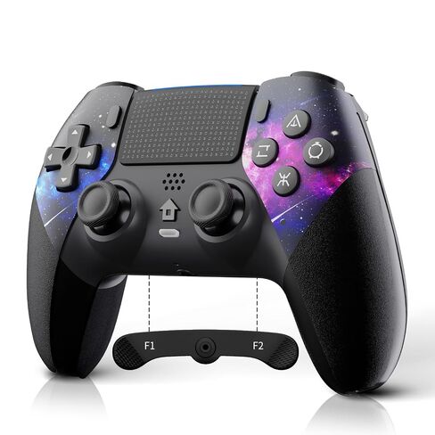 AceGamer Wireless Controller for PS5/Pro/Slim/PC, Hall Effect Joysticks, Macro/Turbo Function, Bluetooth Controller with 6-Axis Gyro/Dual Vibration/Touchpad/Ergonomic/Speaker/3.5mm Audio Jack! in Kuwait