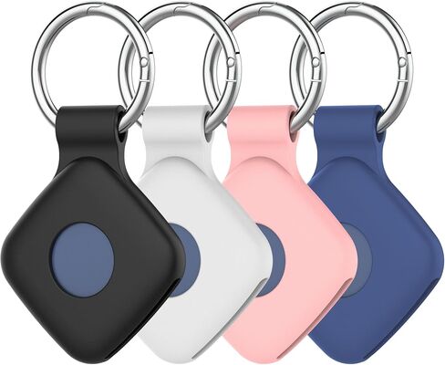 DDJ Silicone Case for UGREEN Tracker Tags with Keychain, 4-Pack in Saudi Arabia