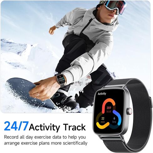 aeac Smart Watch for Women, 1.85" HD Smartwatch Answer/Make Calls in Kuwait