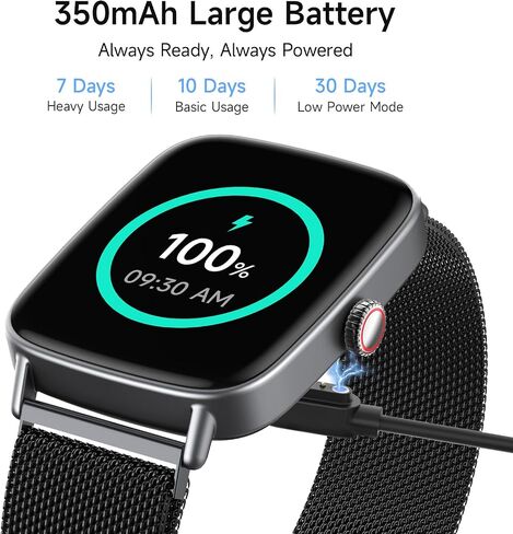 aeac Smart Watch for Women, 1.85" HD Smartwatch Answer/Make Calls in Kuwait