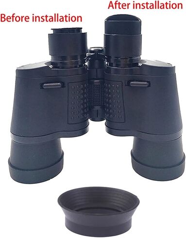Binocular Eye Cups Replacement 4 Pcs Rubber Eye Cup Inner Diameter 30mm Eye Shield Eye Guard for 29-31mm Astronomical Telescope Microscope Eyepiece in Kuwait