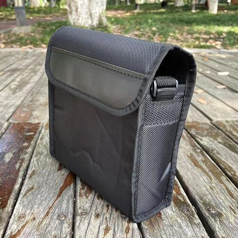 Shockproof Binocular Pouch, Padded Protective Carrying Case with Adjustable Strap for Outdoor Camping in Saudi Arabia