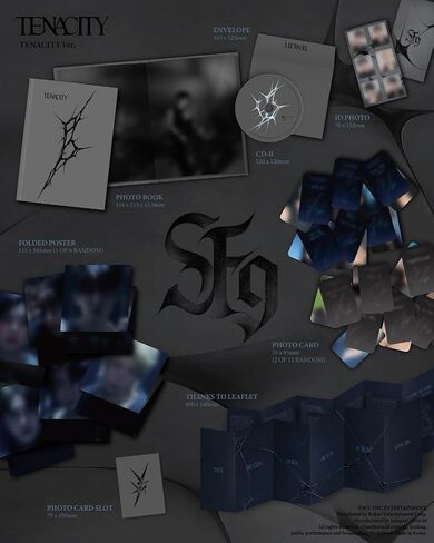 SF9 - Vol.2 TENACITY CD (TENACITY ver.) in Kuwait