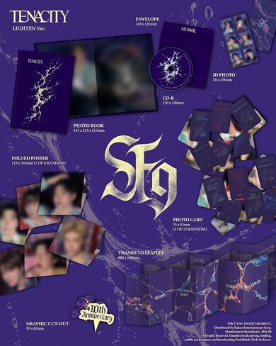 SF9 - Vol.2 TENACITY CD (TENACITY ver.) in Kuwait