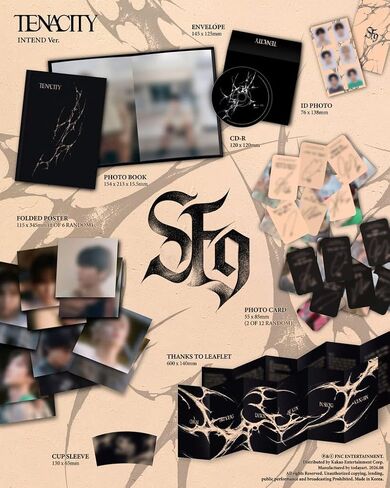 SF9 - Vol.2 TENACITY CD (TENACITY ver.) in Kuwait