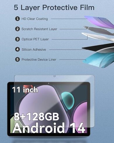 Screen Protector for ApoloSign EP1095T/ ApoloMedia EP1095T Tablet 11-inch, 9H Hardness Tempered Glass for ApoloSign EP1095T/ ApoloMedia EP1095T Tablet Anti-Scratch, Bubble Free, HD Clarity in Kuwait
