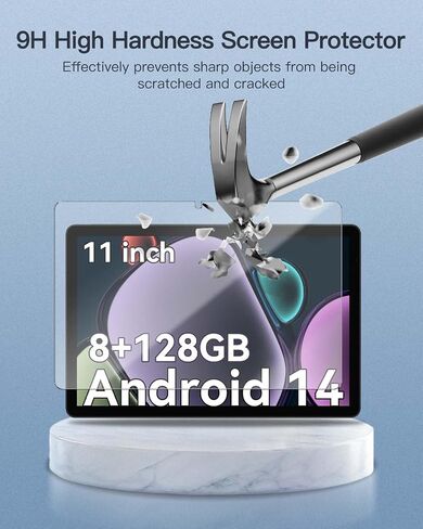 Screen Protector for ApoloSign EP1095T/ ApoloMedia EP1095T Tablet 11-inch, 9H Hardness Tempered Glass for ApoloSign EP1095T/ ApoloMedia EP1095T Tablet Anti-Scratch, Bubble Free, HD Clarity in Kuwait