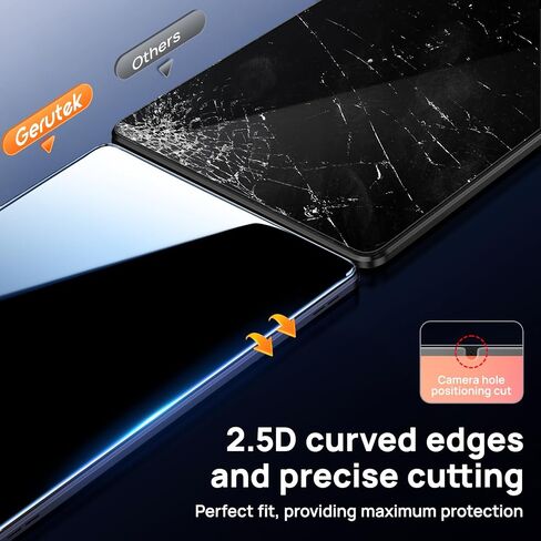 Gerutek Screen Protector 2 Pack for TCL Tab A1Plus 12.2 inch 2026 Tempered Glass Film, HD Clear, 9h Hardness, Anti Scratch For TCL Tab A1Plus 12.2" in Kuwait
