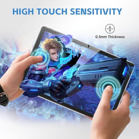 2 Pack Screen Protector for Fire Max 11, Anti-Fingerprints Ultra Sensitive HD Tempered Glass for All New Kindle Fire Max 11 (2 Pack) in Kuwait