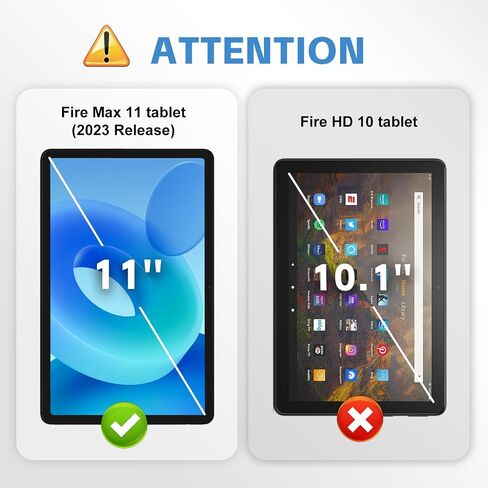 2 Pack Screen Protector for Fire Max 11, Anti-Fingerprints Ultra Sensitive HD Tempered Glass for All New Kindle Fire Max 11 (2 Pack) in Kuwait