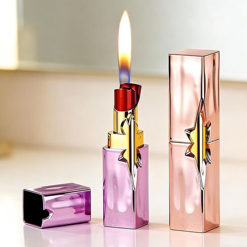 2 Pack Pink Torch Lighter Lipstick Design in Kuwait