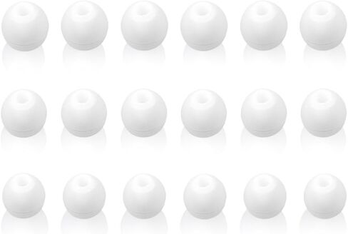 9 Pairs Silicone Ear Bud Replacement Pieces Earbuds Ear Tips Replacement Ear Bud Covers S/M/L Sizes Ear Gels Soft Earphones,Ear Bud Tips Replacement Kit (Black&Red) in Kuwait