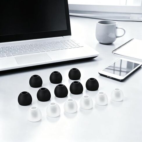24 Pairs Silicone Ear Bud Replacement Tips,Earbud Tips Covers S/M/L Sizes in Kuwait