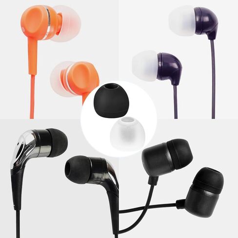 24 Pairs Silicone Ear Bud Replacement Tips,Earbud Tips Covers S/M/L Sizes in Kuwait