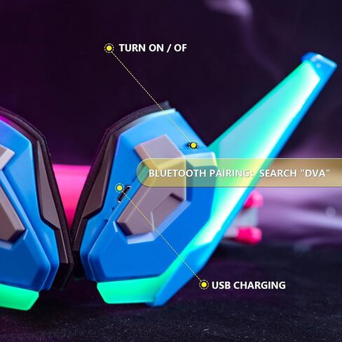 DVA Earphones -dva Cosplay Bluetooth Wireless Gaming Headset Role Play - Analog Gaming Props in Kuwait