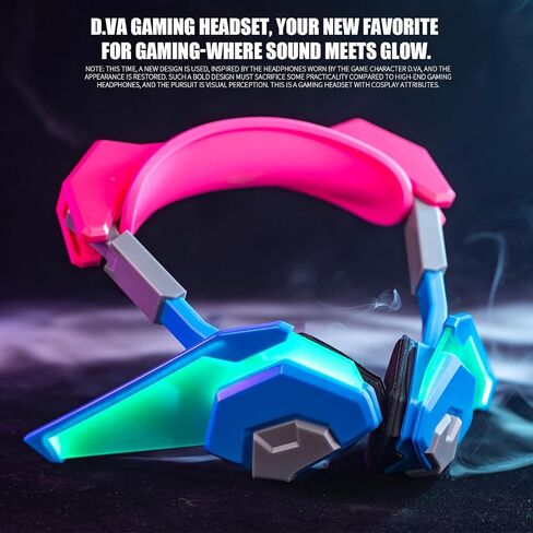 DVA Earphones -dva Cosplay Bluetooth Wireless Gaming Headset Role Play - Analog Gaming Props in Kuwait