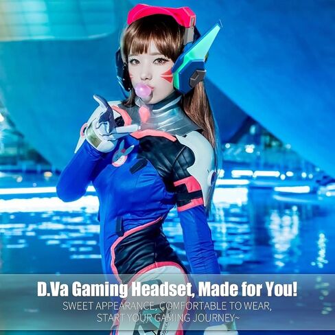 DVA Earphones -dva Cosplay Bluetooth Wireless Gaming Headset Role Play - Analog Gaming Props in Kuwait