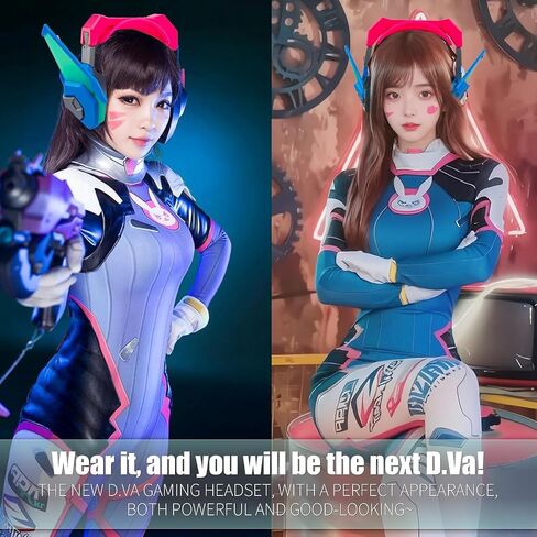 DVA Earphones -dva Cosplay Bluetooth Wireless Gaming Headset Role Play - Analog Gaming Props in Kuwait