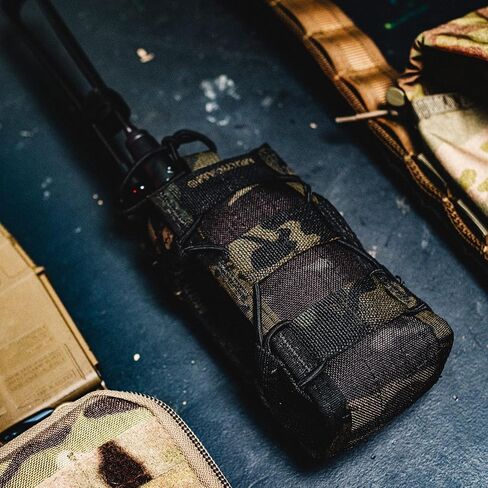 High Speed Gear - Multi-Access Comm (MAC™) Taco MOLLE Pouch, Police Gear & Military Gear, MOLLE Radio Pouch, Tactical Pouch for Professionals in Saudi Arabia