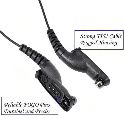 2pcs Earpieces for Motorola Walkie Talkies APX 4000/8000, XPR7550E in Kuwait
