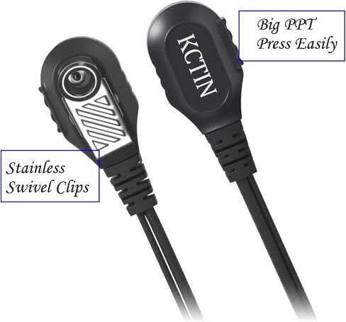 2pcs Headsets with Mic for Motorola XPR3300 XPR3500 Walkie Takies in Kuwait