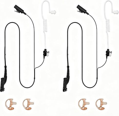 2pcs Walkie Talkie Earpieces for Motorola APX 6000 in Kuwait