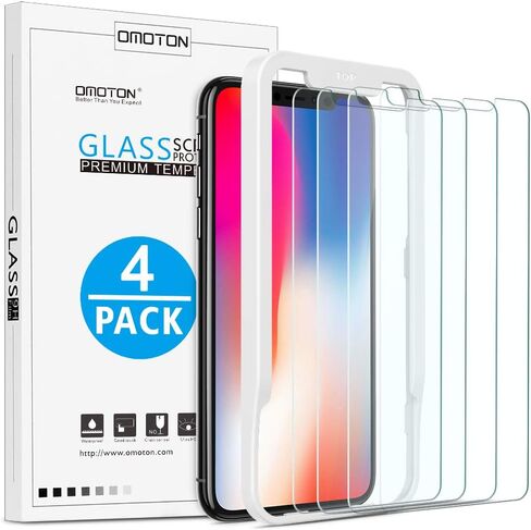 OMOTON Privacy Screen Protector for iPhone Air [Zero Failure Application], Tempered Glass for iPhone 17 Air with 9H+ Hardness & 12FT Military Grade Shatterproof, 100% Anti-Spy, Full Coverage Protection, 2 Pack in Saudi Arabia