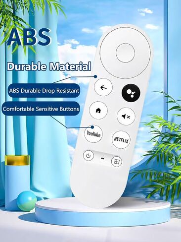 New Upgrade Voice Remote for Google Chromecast 4k Snow/HD TV, Replacement Remote Control for G9N9N, GA01920-US, GA01409-US, GA01923-US, GA01919-US in Kuwait