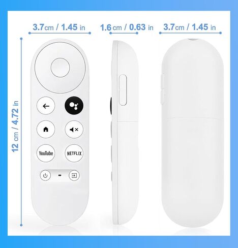 New Upgrade Voice Remote for Google Chromecast 4k Snow/HD TV, Replacement Remote Control for G9N9N, GA01920-US, GA01409-US, GA01923-US, GA01919-US in Kuwait