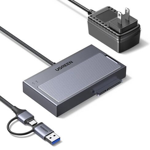 UGREEN 2-in-1 M.2 NVMe SSD Enclosure and SATA Hard Drive Adapter in Kuwait
