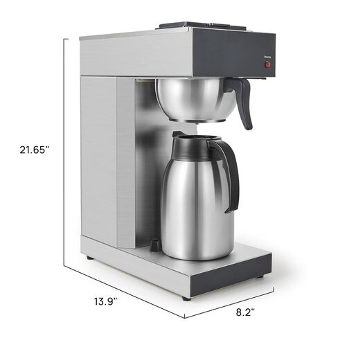 SYBO 12-Cup Commercial Coffee Maker with 74oz Thermal Carafe in Saudi Arabia