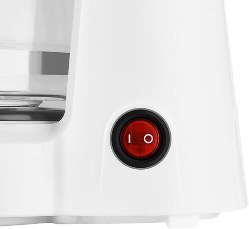 White 5-cup drip coffee maker. Compact coffee brewer for home kitchens and small spaces. in Kuwait