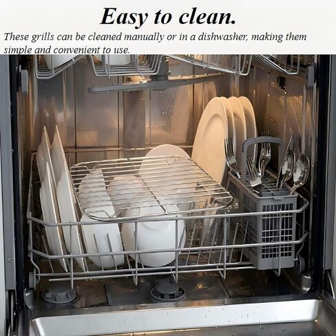 Crisper Rack for Ninja Crispi, 2PCS Stainless Steel Air Fryer Rack in Kuwait