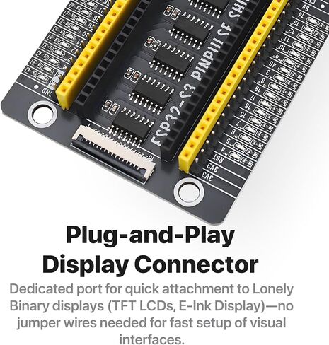 Lonely Binary Complete ESP32-S3 STEM Learning Kit - 46-Piece Sensor Module Set + ESP32-S3 N16R8 Dev Board with PinPulse Shield + 120pcs Jumper Wires from Day One for Arduino ID in Kuwait