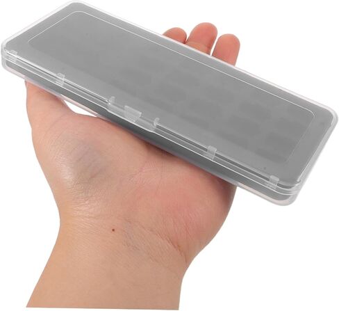 BESPORTBLE Memory Card Storage Box Holder Case for 20 and Standard Memory Cards with Protective Plastic and Sponge Interior, Ultraslim Portable Organizer for Travel and Professional Use in Kuwait
