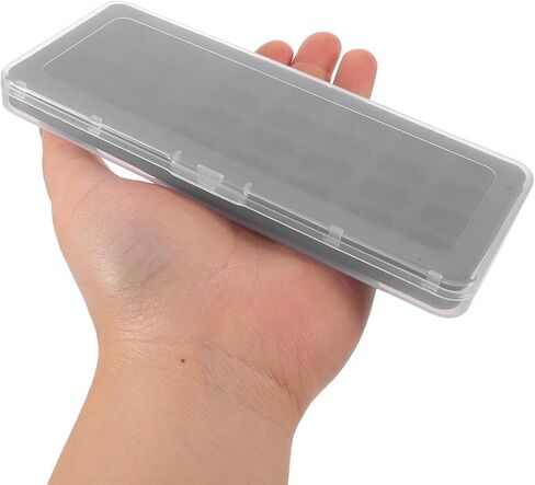 Memory Card Storage Case Lightweight and Stylish Organizer for 20 Cards, Ultrathin Protective Mini Storage Box with Plastic and Sponge Material for Professional and Casual Use in Kuwait