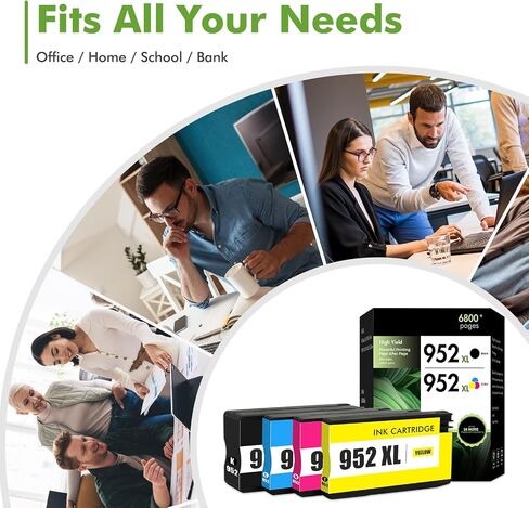 952 952XL Ink Cartridges Combo Pack for HP 952XL Printers OfficeJet 8710 in Saudi Arabia