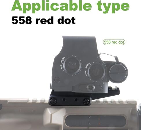 Metal Optic Riser Mount Fast Riser Red Dot Sight in Kuwait