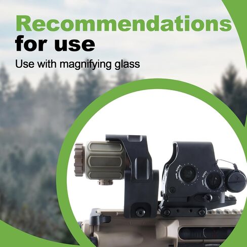 Metal Optic Riser Mount Fast Riser Red Dot Sight in Kuwait