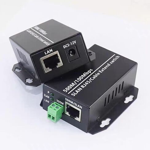 2X Ethernet Over Twisted Pair Converter -Ethernet Extender Over Twisted Line Phone Wire Line, RJ45 LAN Network Booster in Kuwait