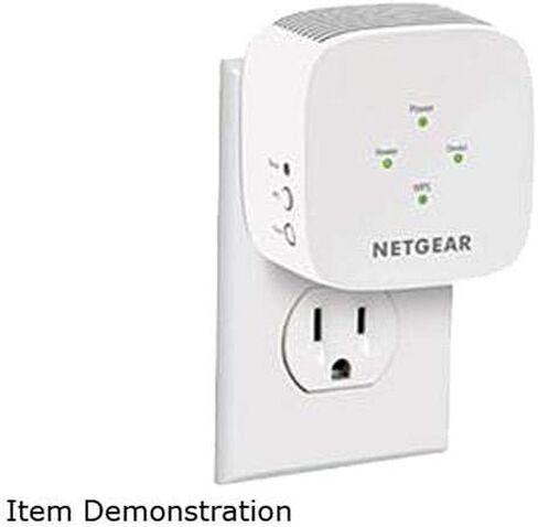 NETGEAR AC750 Wi-Fi Range Extender with Dual Band Wi-Fi Boosts Up to 750Mbps Extends 2.4 and 5 GHz Wi-Fi, Wall-Plug,EX3110 (Renewed) in Kuwait