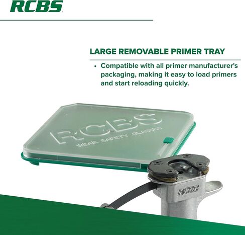 RCBS Universal Hand Priming Tool – Large and Small Primers – Green in Kuwait