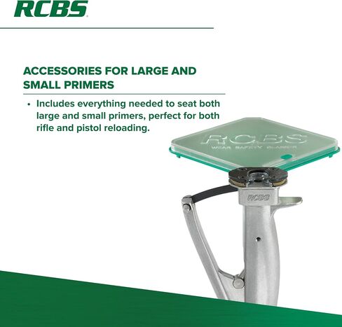 RCBS Universal Hand Priming Tool – Large and Small Primers – Green in Kuwait