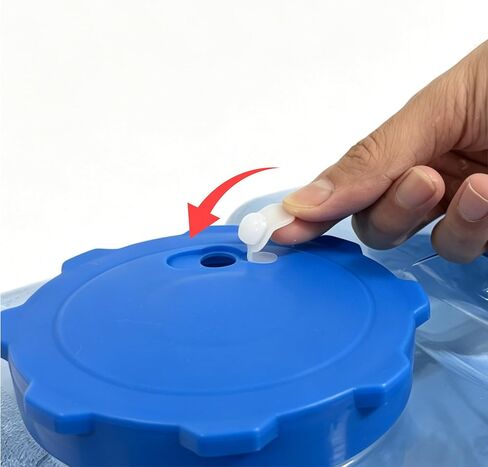 4 Gallon Water Container with Spigot, Portable Camping Water Jug, No Leakage Water Storage Containers for Camping, Outdoor Hiking, RV, BPA Free Emergency Water Tank in Kuwait