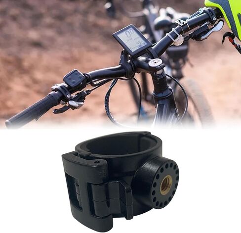 4 Pack Mount Holder Flashlight Bracket Clamp Universal 6mm Thread PP Material Easy Buckle Install Suitable for Bikes Motorcycles in Kuwait